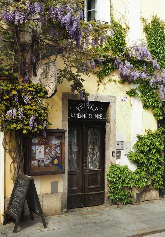 Penzion Kamenne Slunce Telc Exterior photo